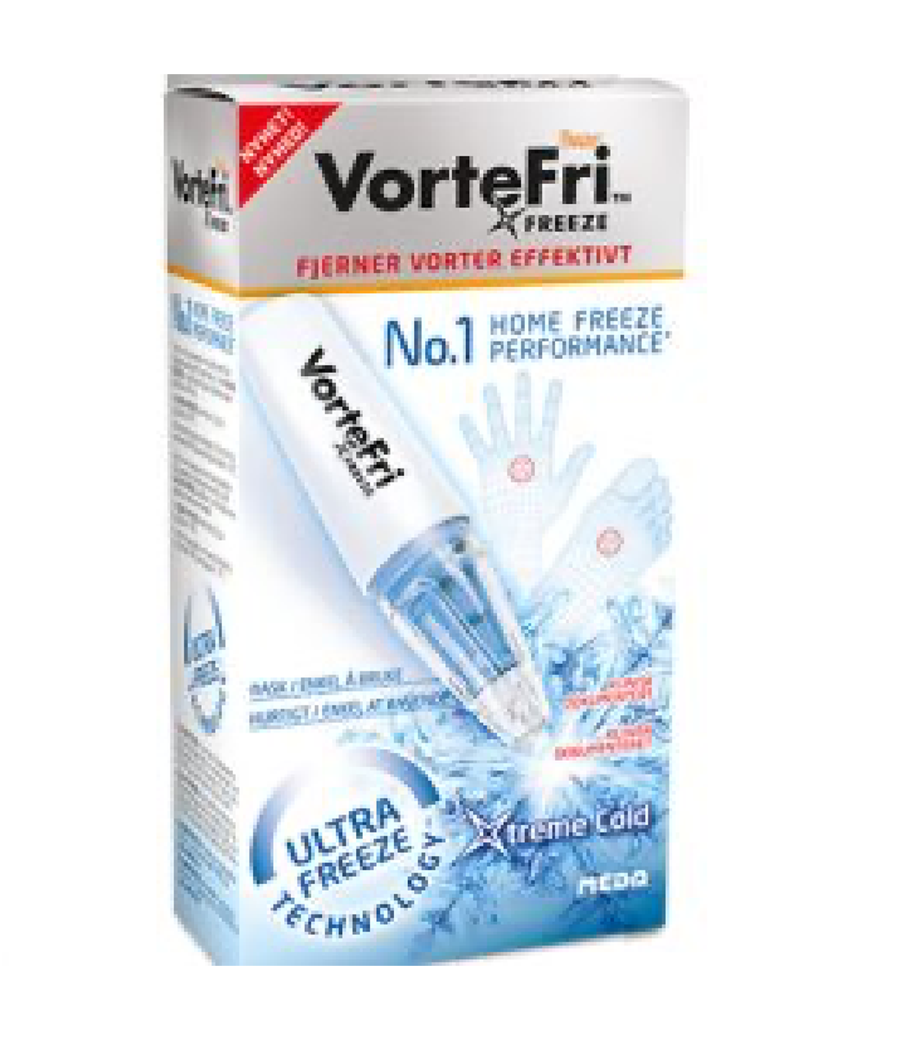 Vortefri Freeze produktbilde.